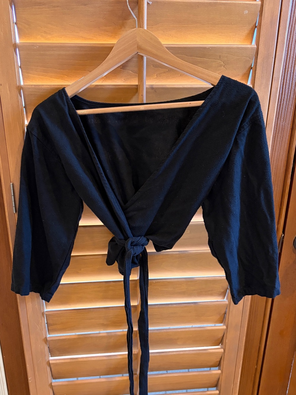 Ozma Wrap Top 100% silk